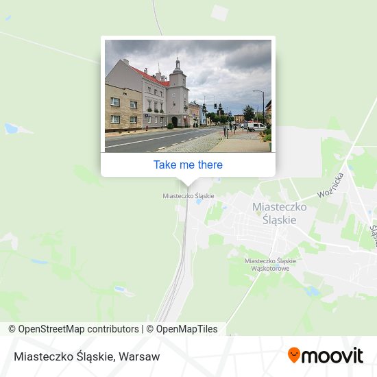 Miasteczko Śląskie map