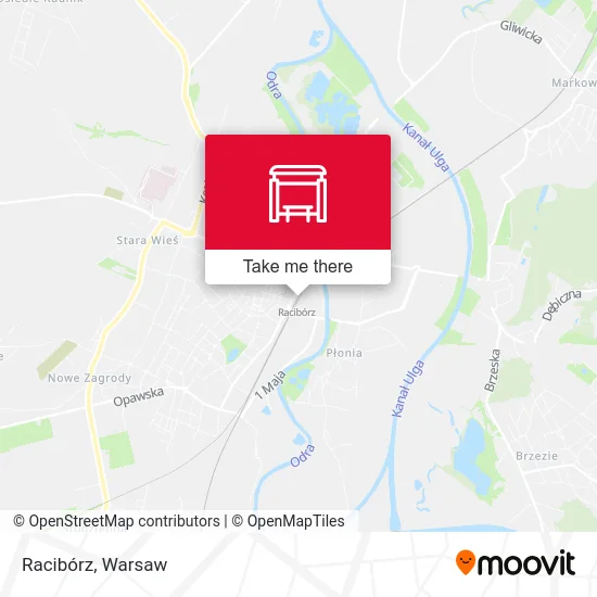 Карта Racibórz