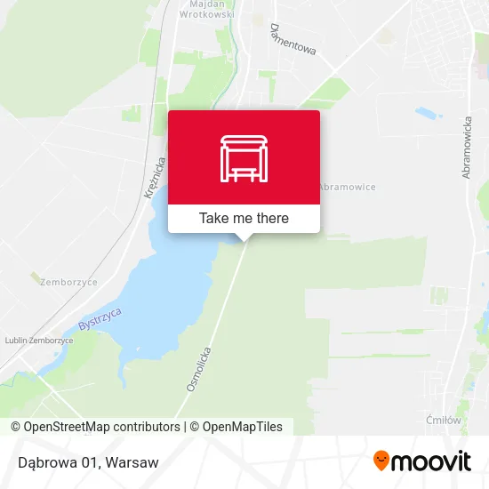 Карта Dąbrowa 01