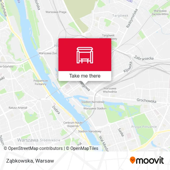 Карта Ząbkowska
