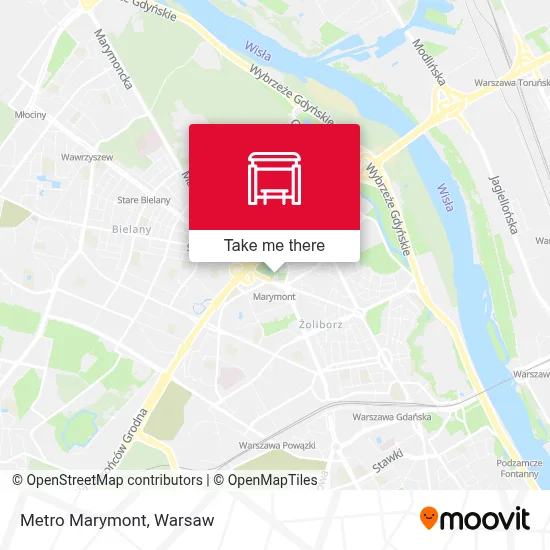 Metro Marymont map