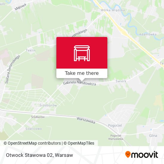 Otwock Stawowa 02 map