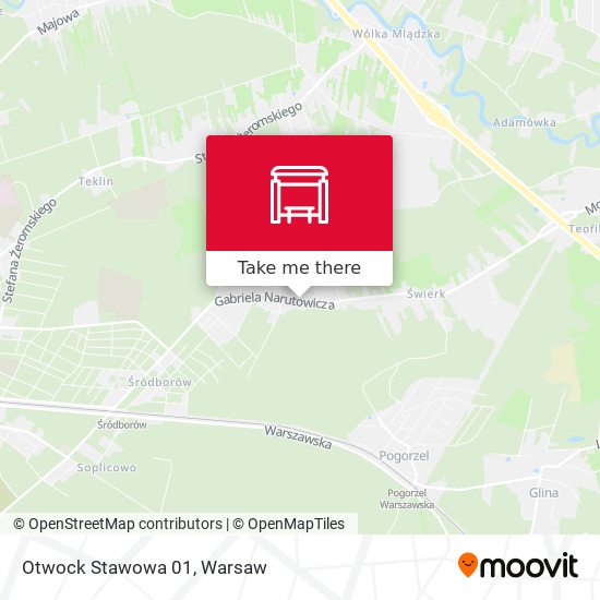 Otwock Stawowa 01 map