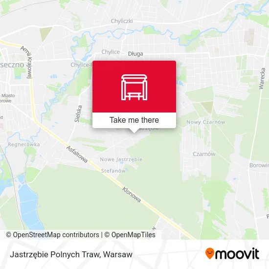Карта Jastrzębie Polnych Traw