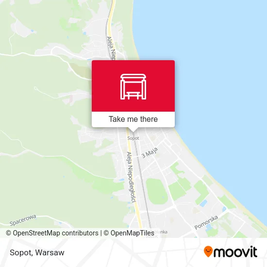 Карта Sopot