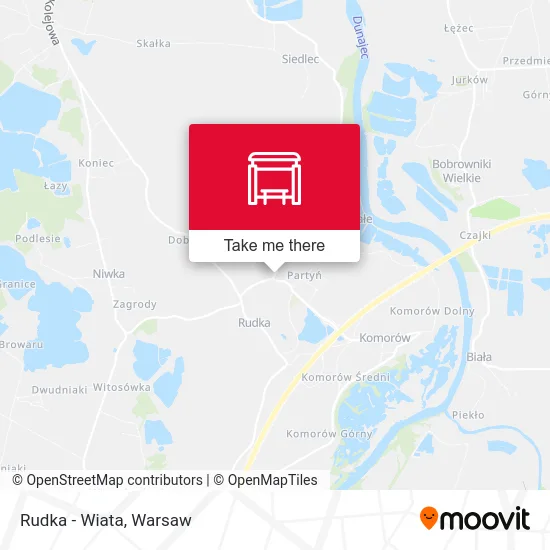 Rudka - Wiata map
