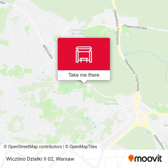 Карта Wiczlino Działki II 02
