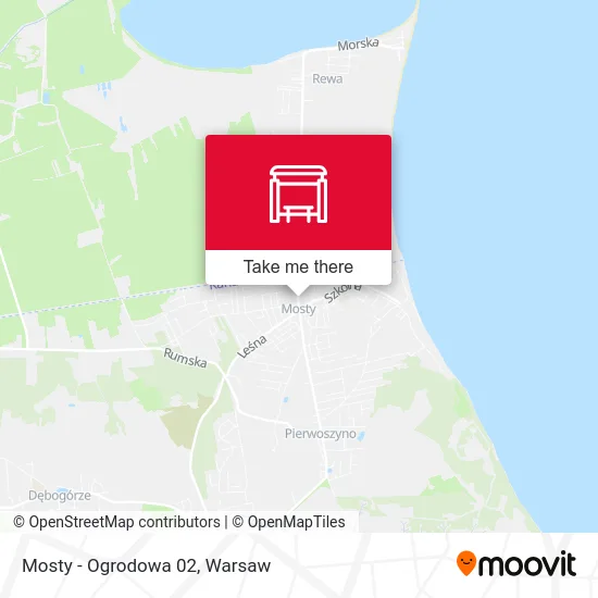 Карта Mosty - Ogrodowa 02