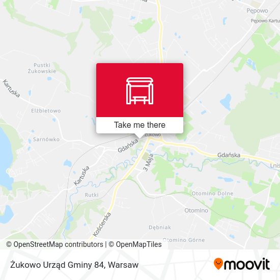 Żukowo Urząd Gminy 84 map