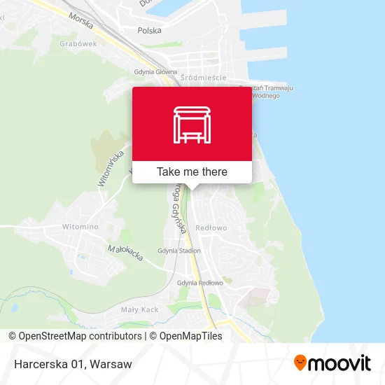 Карта Harcerska 01