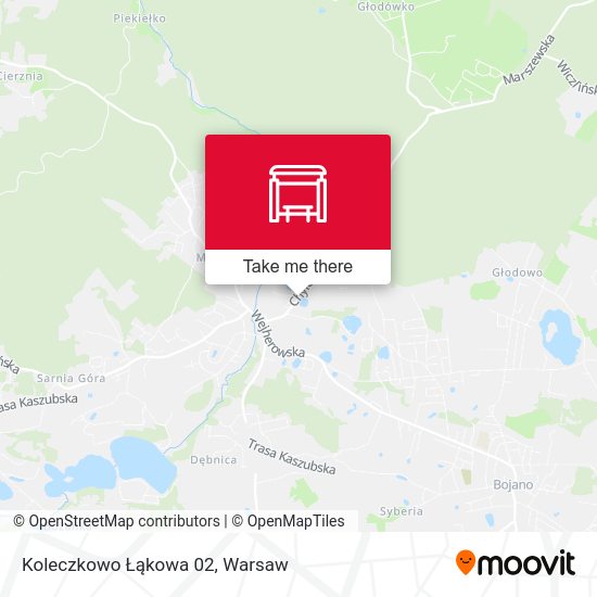 Koleczkowo Łąkowa 02 map