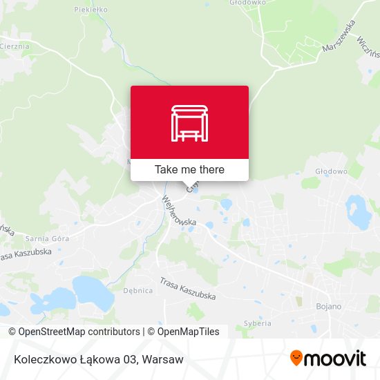 Koleczkowo Łąkowa 03 map