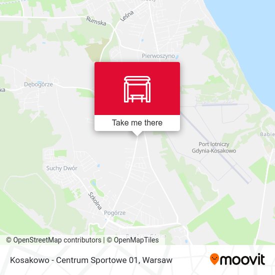 Kosakowo - Centrum Sportowe 01 map