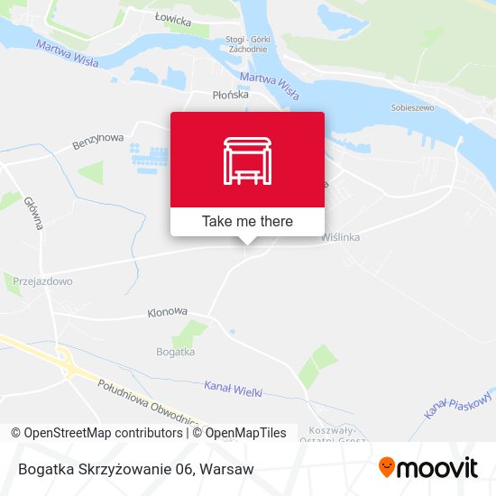 Bogatka Skrzyżowanie 06 map