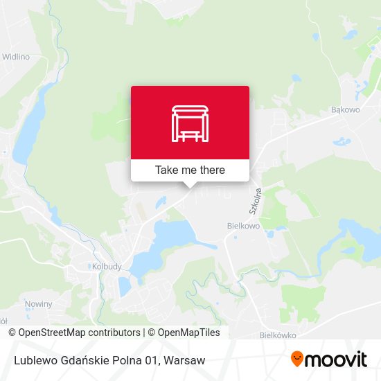 Lublewo Gdańskie Polna 01 map