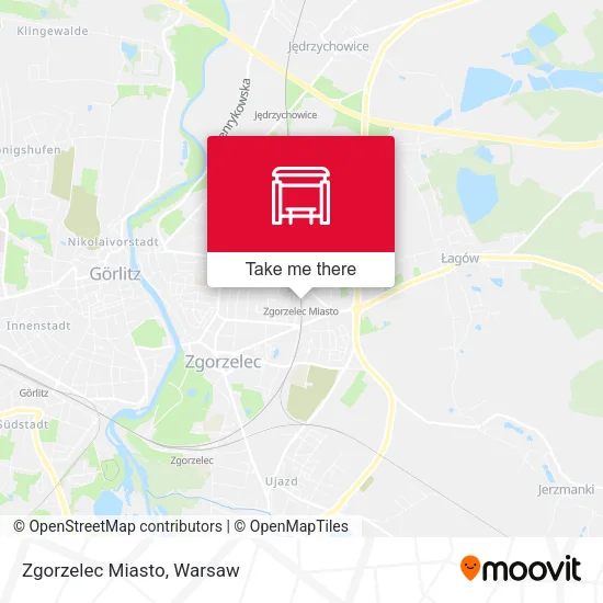 Карта Zgorzelec Miasto