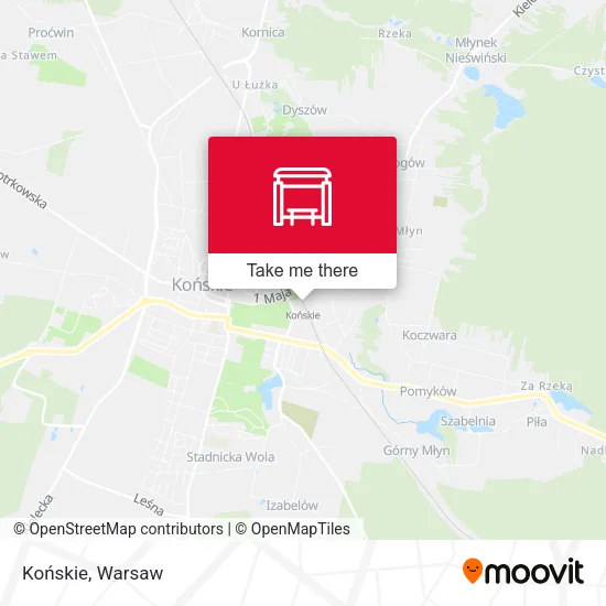 Карта Końskie