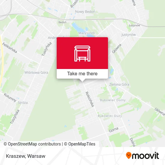 Карта Kraszew