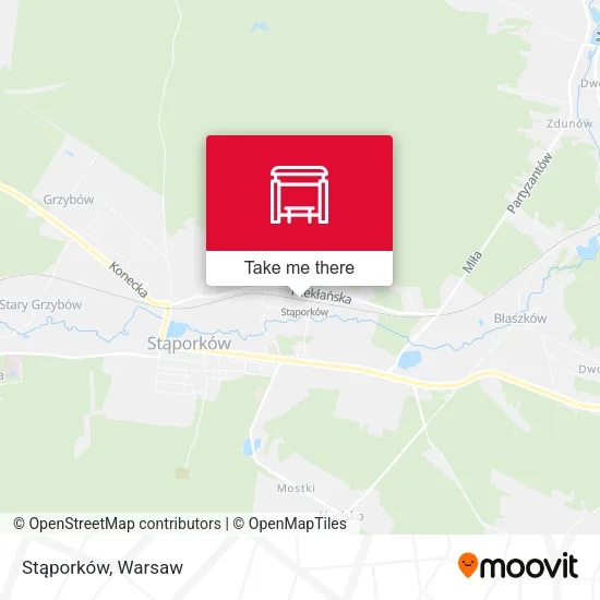 Карта Stąporków