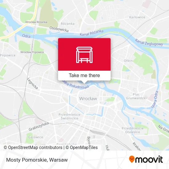 Карта Mosty Pomorskie