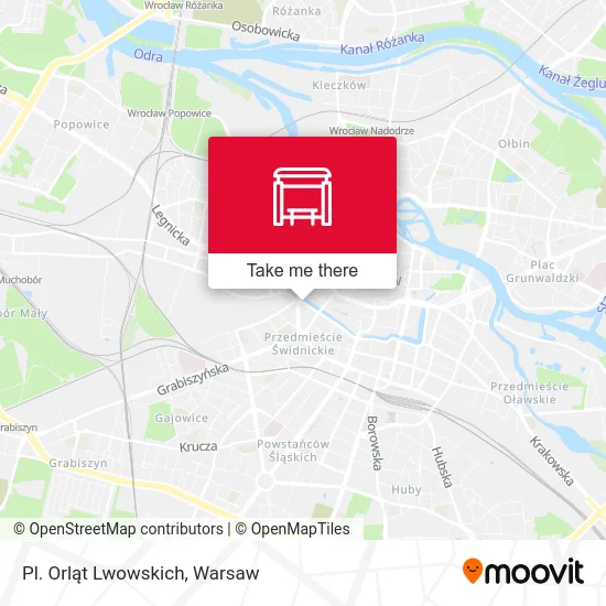 Карта Pl. Orląt Lwowskich