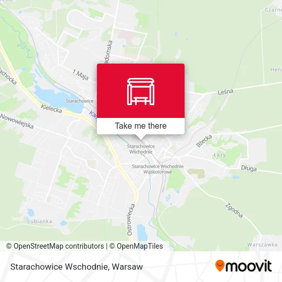Карта Starachowice Wschodnie