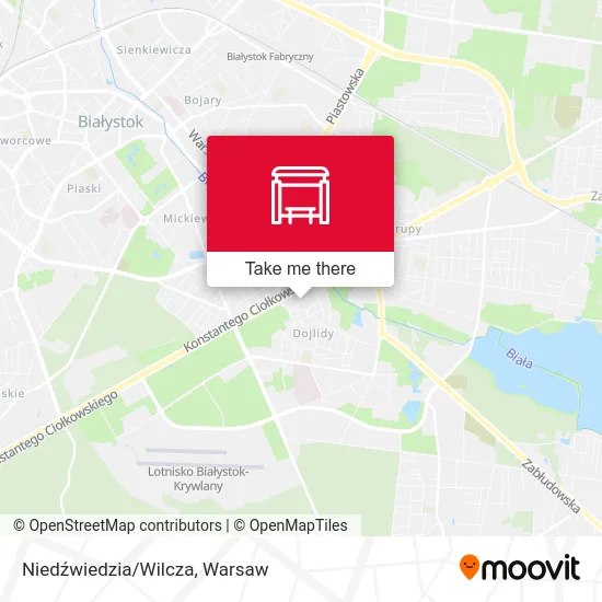 Карта Niedźwiedzia/Wilcza