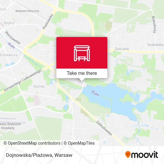 Карта Dojnowska/Plażowa