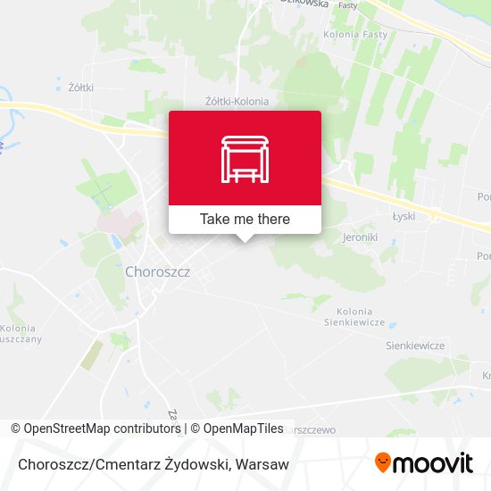 Choroszcz/Cmentarz Żydowski map