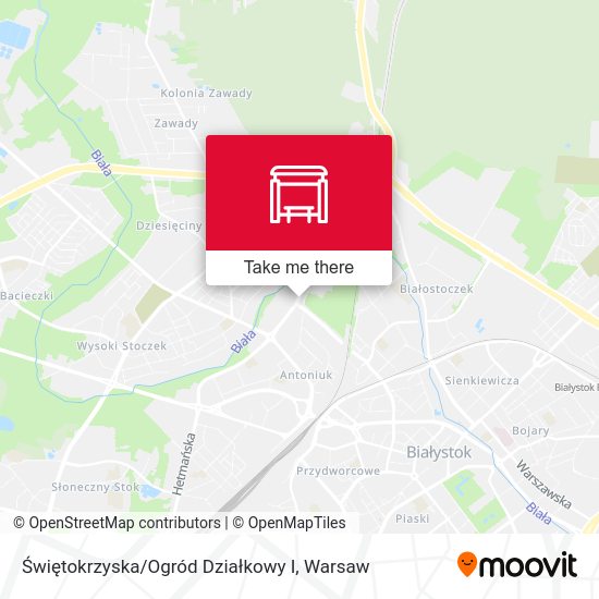 Świętokrzyska / Ogród Działkowy I map