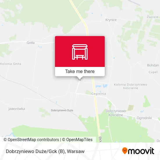 Карта Dobrzyniewo Duże/Gck (B)