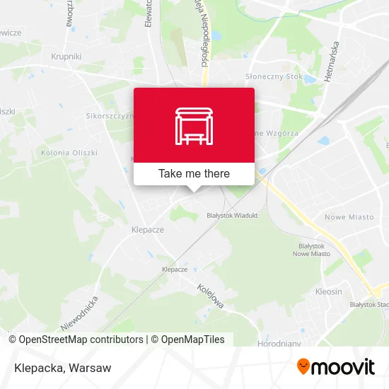 Карта Klepacka