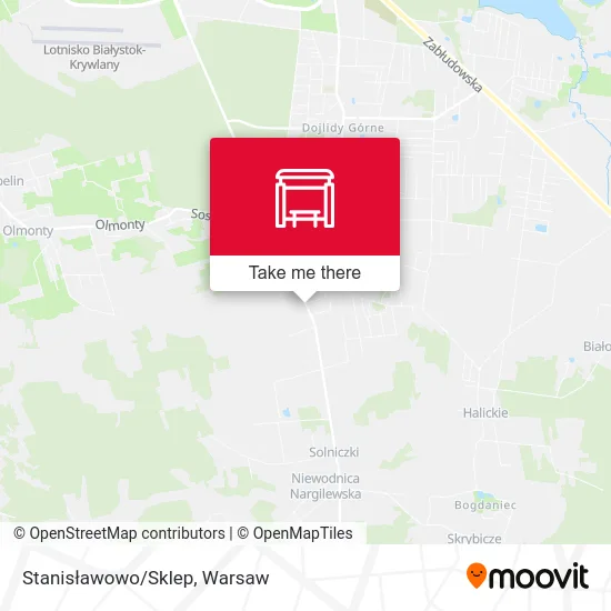 Карта Stanisławowo/Sklep