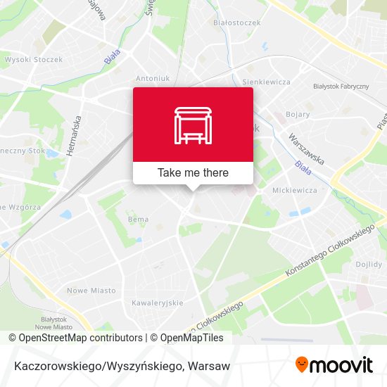 Карта Kaczorowskiego/Wyszyńskiego