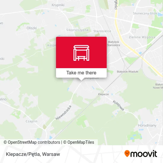 Карта Klepacze/Pętla