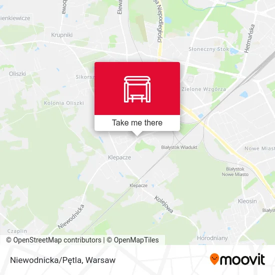 Карта Niewodnicka/Pętla