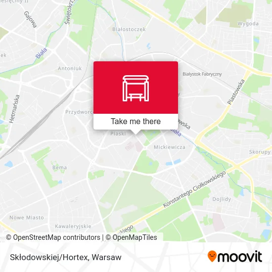 Карта Skłodowskiej/Hortex
