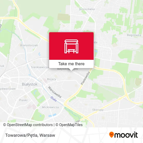 Карта Towarowa/Pętla