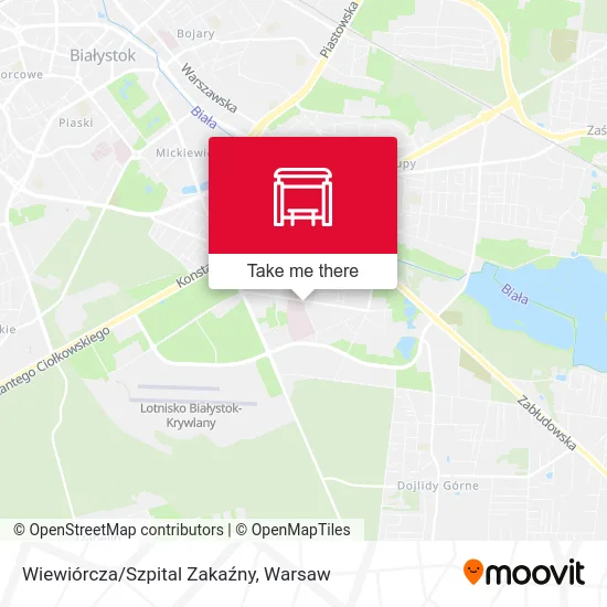Карта Wiewiórcza/Szpital Zakaźny