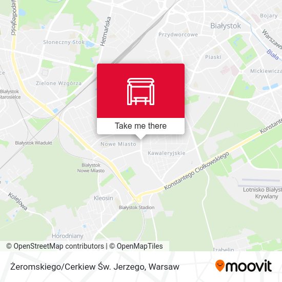 Żeromskiego / Cerkiew Św. Jerzego map