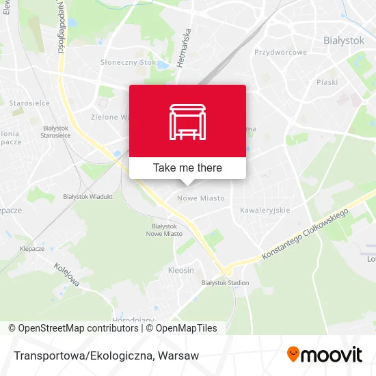 Карта Transportowa/Ekologiczna