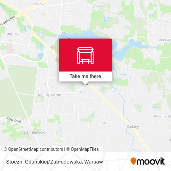 Stoczni Gdańskiej/Zabłudowska map