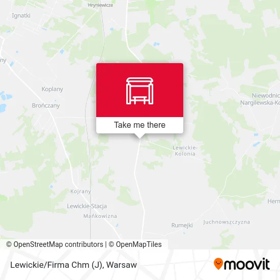 Карта Lewickie/Firma Chm (J)