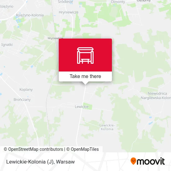 Карта Lewickie-Kolonia (J)
