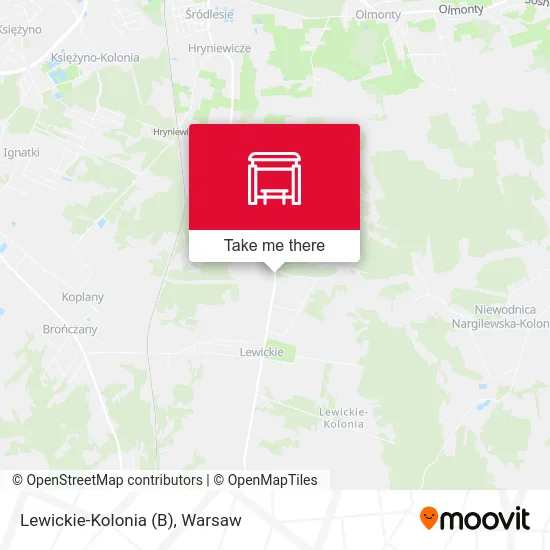 Карта Lewickie-Kolonia (B)