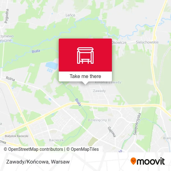 Карта Zawady/Końcowa