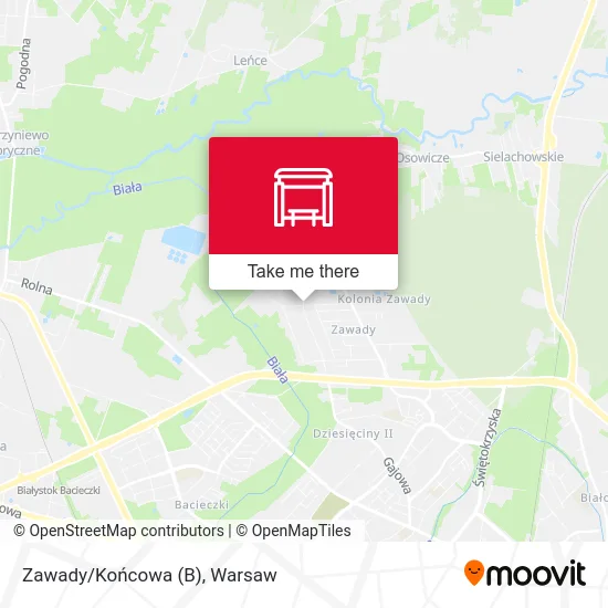 Карта Zawady/Końcowa (B)