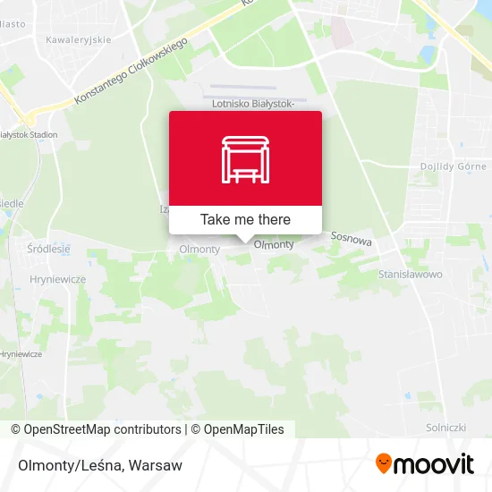Карта Olmonty/Leśna