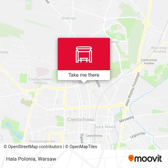 Карта Hala Polonia