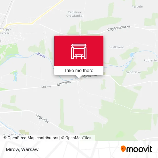 Карта Mirów